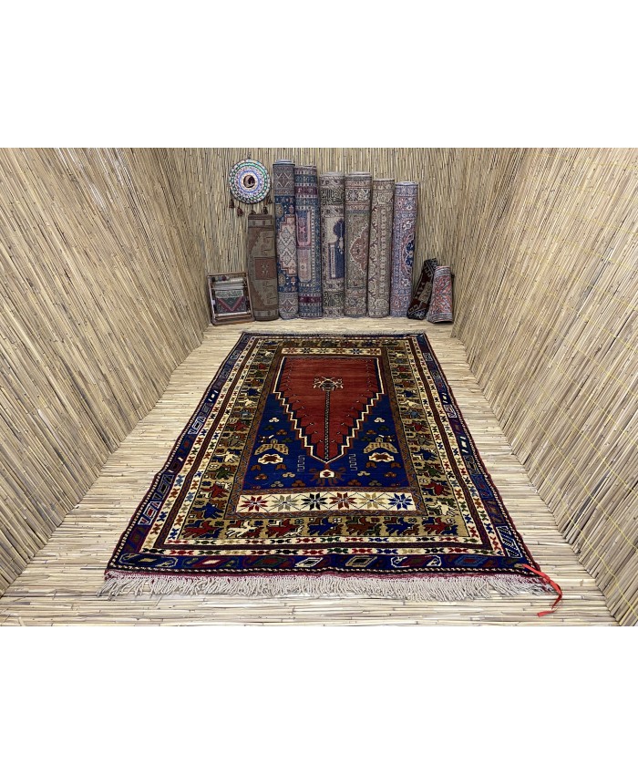 Turkish Taşpınar Nomadic Handmade Wool on Wool Carpet – FREE SHIPPING..!